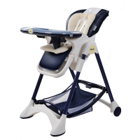 Pouch婴儿餐椅儿童多功能宝宝餐椅可折叠便携式吃饭桌椅K05