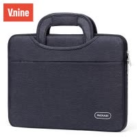 第九城(V.NINE)电脑包13.3/14英寸多功能商务轻薄防泼水手提笔记本内胆包苹果联想戴尔男女