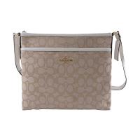COACH 帆布印花单肩斜挎女包