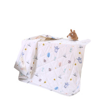 全棉儿童夏凉被100%新疆棉花夏被纯棉印花婴儿夏被包被盖毯被