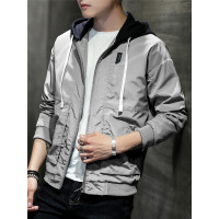 三弦(LA CORDE)2019春秋新款韩版潮流帅气休闲上衣夹克男士外套LA-MYY-8003