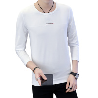 三弦(LA CORDE)长袖t恤男2019春秋新款圆领潮流时尚上衣LA-MD-8903