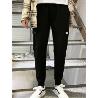 庄吉 2019男士春秋新款九分裤长裤韩版修身帅气运动休闲裤JU-AQ-9008