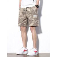 庄吉 2019夏季新品男士休闲短裤大码五分裤运动沙滩裤男JU-ZL-Z806