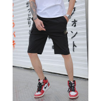 三弦(LA CORDE)2019男士新款夏季沙滩裤男五分工装裤韩版休闲短裤LA-KJ-808
