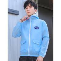 三弦(LA CORDE)2019新款夏季防晒衣男士外套薄款帅气皮肤衣休闲防晒服LA-NX-916