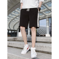庄吉 2019男士新款时尚潮牌夏季五分裤运动短裤港风百塔休闲宽松男裤JU-YC-9120