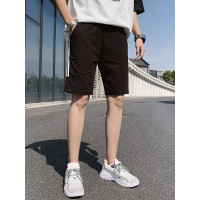 庄吉 2019夏季新款港风男士运动五分裤短裤潮流大裤衩休闲宽松沙滩裤JU-YC-9136