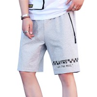 庄吉 2019夏季新款男士家居五分裤跑步运动短裤男薄款休闲大码沙滩裤JU-NX-1629