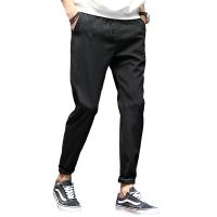 庄吉男士休闲裤韩版潮流修身小脚潮裤紧身长裤秋裤男生潮牌ins裤子JU-TCK9057