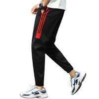 三弦(LA CORDE)男士裤子夏季薄款潮流百搭宽松弹力冰丝小脚九分休闲裤9分裤男潮LA-TCK9208