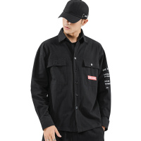 三弦(LA CORDE)男士外套男春秋季韩版潮流ins工装夹克运动秋装帅气机能宽松衣服LA-MD9677