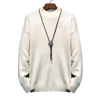 三弦(LA CORDE)2019高领毛衣男厚款冬季韩版潮流慵懒风潮牌学生打底衫针织毛线衣LA-KJ607