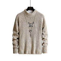 三弦(LA CORDE)男式毛衣新款2019 韩版青年休闲时尚套头打底衫男装百搭INS针织衫LA-KJ920