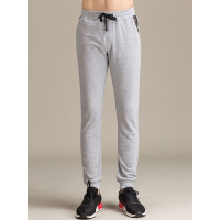 休闲裤男夏季薄款卫裤小脚户外运动针织长裤子 男时尚潮
