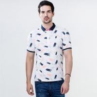 男士翻领保罗衫青年薄款夏季上衣上班族休闲T恤衫