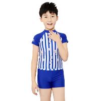 李宁(LI-NING)儿童泳衣/泳裤中大童男童女童分体泳装游泳衣套装【541平角裤】