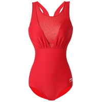 李宁专业运动连体泳衣泳衣三角泳装女保守遮肚显瘦小胸性感温泉游泳衣LSJN808