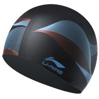 李宁泳帽成人男女硅胶防水护耳游泳帽长发女士时尚游泳帽子不勒头LSJN909