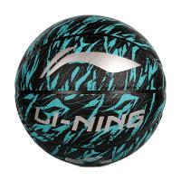 李宁(LI-NING)狼牙迷彩时尚篮球街头7号球室外耐磨街球花式彩色蓝球351（送配件）