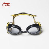 李宁泳镜高清防水防雾大框平光男女成人专业小框游泳眼镜装备108