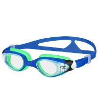 李宁儿童泳镜男女童高清防水防雾游泳眼镜大框平光青少年游泳设备307
