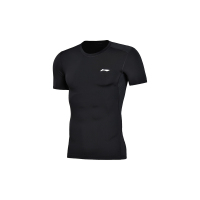 李宁 专业系列 男款运动服AUDN015百搭透气短袖紧身衣