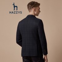 哈吉斯HAZZYS 春夏 西服男简约都市休闲单西外套