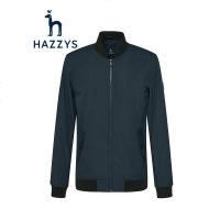 哈吉斯HAZZYS 春夏新款外套男百搭休闲夹克外套