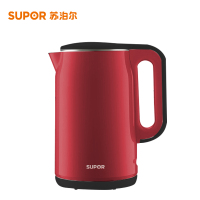 苏泊尔（SUPOR）电热水壶SW-17T58D双层防烫304不锈钢大容量家用保温烧水壶1.7L 容量