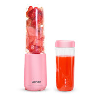 苏泊尔（SUPOR）榨汁机料理机TJE10B 迷你小型便携式健康食品级随行杯 家用多功能果汁机 粉色