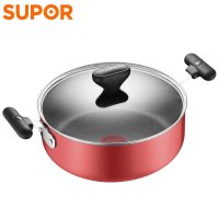 苏泊尔（SUPOR）火红点Bingo系列不粘多用火锅（红 色）ET26DAP-02-R