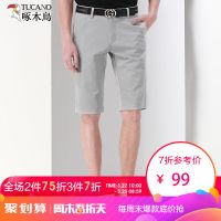 啄木鸟休闲短裤男2019夏季新款五分裤子宽松夏天运动休闲裤男装