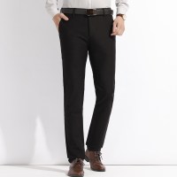 啄木鸟百搭男裤2018秋季新款黑色休闲裤青年男士长裤子修身小脚裤