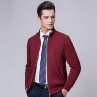 啄木鸟夹克男2019年春季新款立领长袖外套男休闲针织外套男装大衣