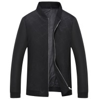 啄木鸟夹克男薄款立领 2018秋季新款印花茄克衫商务休闲修身外套