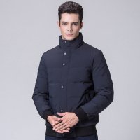 啄木鸟2018新款羽绒服男厚款羽绒衣白鸭绒青中年冬装休闲外套