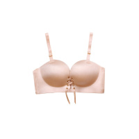 拉绳女士无痕内衣聚拢性感无钢圈 文胸