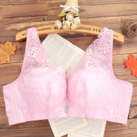 欧美大码蕾丝内衣抹胸背心美背少女士胸罩性感聚拢无钢圈无痕文胸