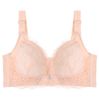 蕾丝薄款文胸无钢圈性感小胸胸罩调整型女士内衣
