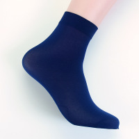 夏季男士薄款丝光袜 休闲足浴纯色袜子（10双装）1204