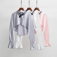 夏季新款开衫防晒衣女骑行空调衫披肩薄透气披风长袖