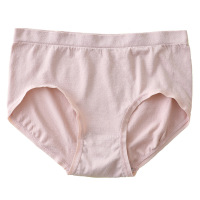 银盒石墨烯导湿裤裸氨无缝中腰棉裆女士三角裤内裤女