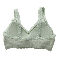 (两条装）文胸蕾丝肩带美背天莲护肤裹胸防走光内衣女打底抹胸