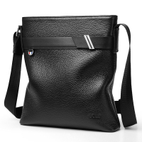 高尔夫GOLF单肩包男士牛皮男包头层牛皮斜挎包商务休闲挎包