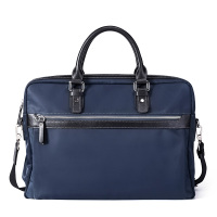 高尔夫GOLF休闲男士手提包防水商务公文包可装14英寸笔记本电脑包有单肩带