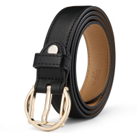 高尔夫GOLF女士针扣皮带方圆星环腰带耐磨新款女式潮流时尚休闲裤带