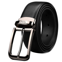高尔夫GOLF针扣牛皮皮带 男士皮带 腰带礼盒