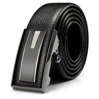 高尔夫GOLF优质头层牛皮自动扣皮带耐磨牛皮男士皮带男士腰带