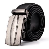 高尔夫GOLF柔软耐磨牛皮皮带简约款男士腰带时尚裤带礼盒包装休闲商务